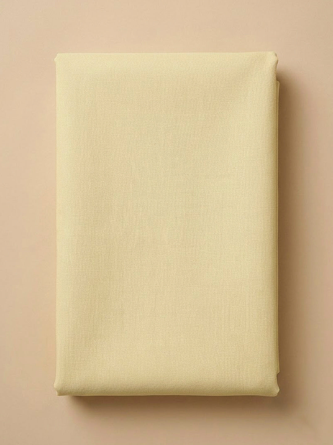 Yellow Chanderi Embroidered Unstitched Dress Material