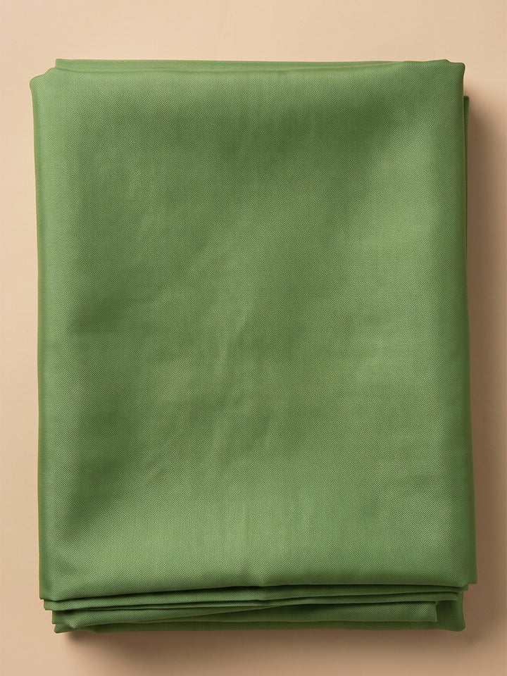 Pista-Green Chanderi Embroidered Unstitched Dress Material
