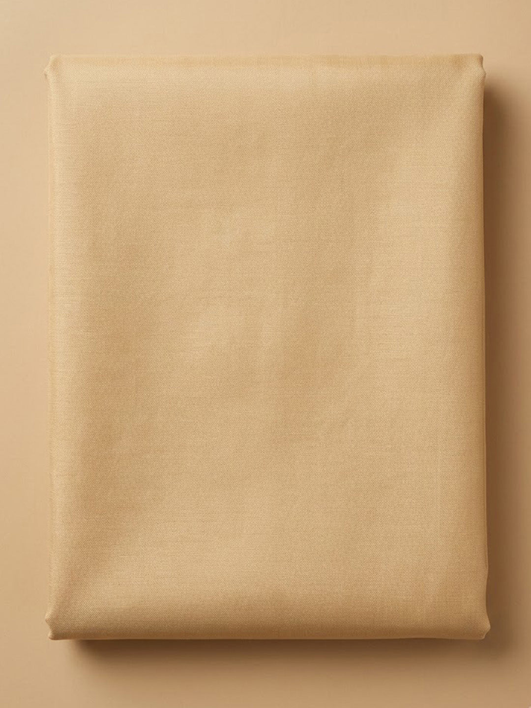 Beige Organza Printed Unstitched Dress Material