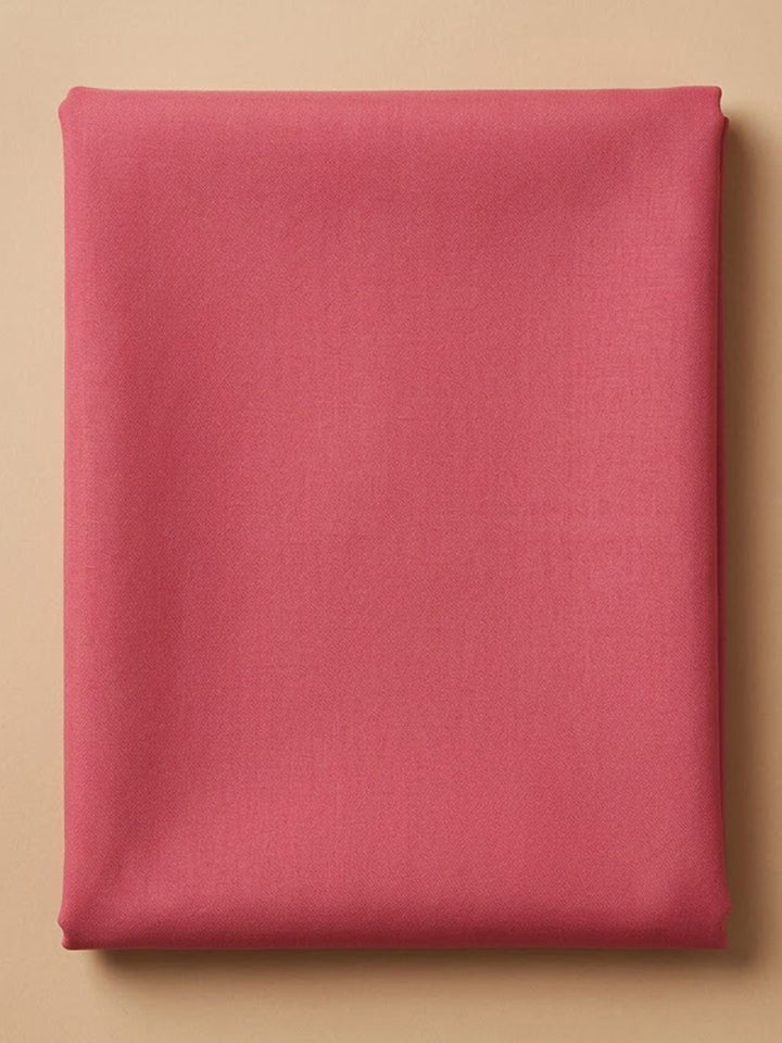 Onion-Pink Organza Printed Unstitched Dress Material