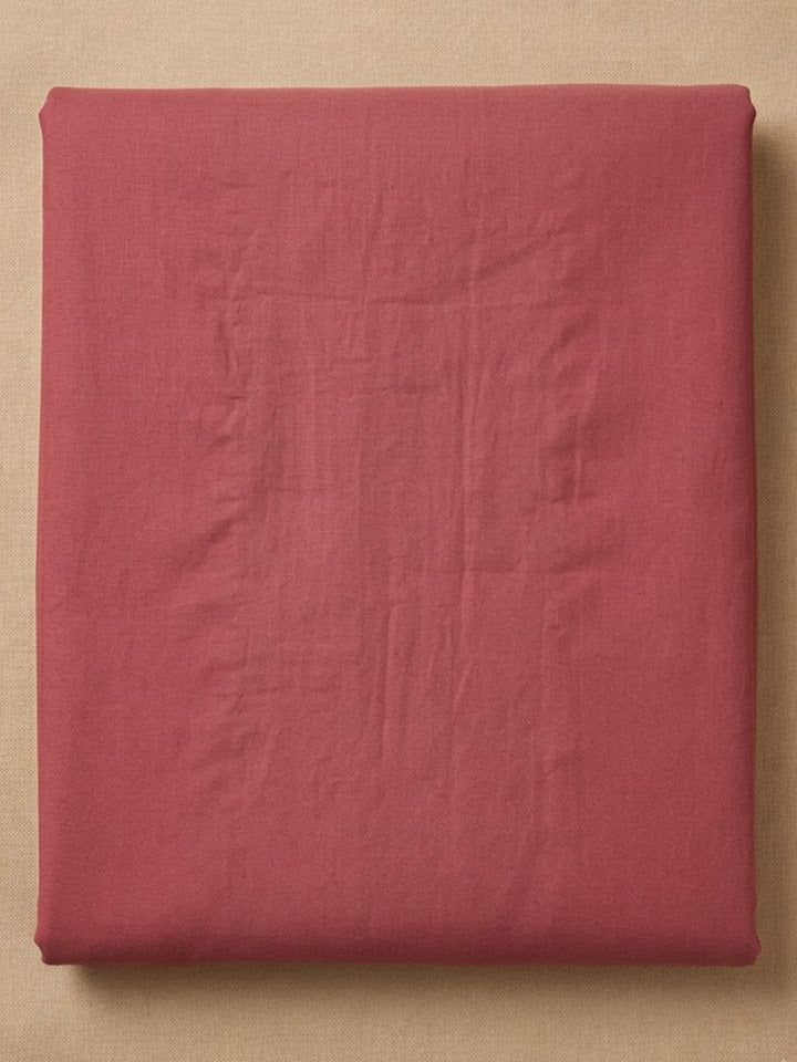 Onion Pink Chanderi Embroidered Unstitched Dress Material