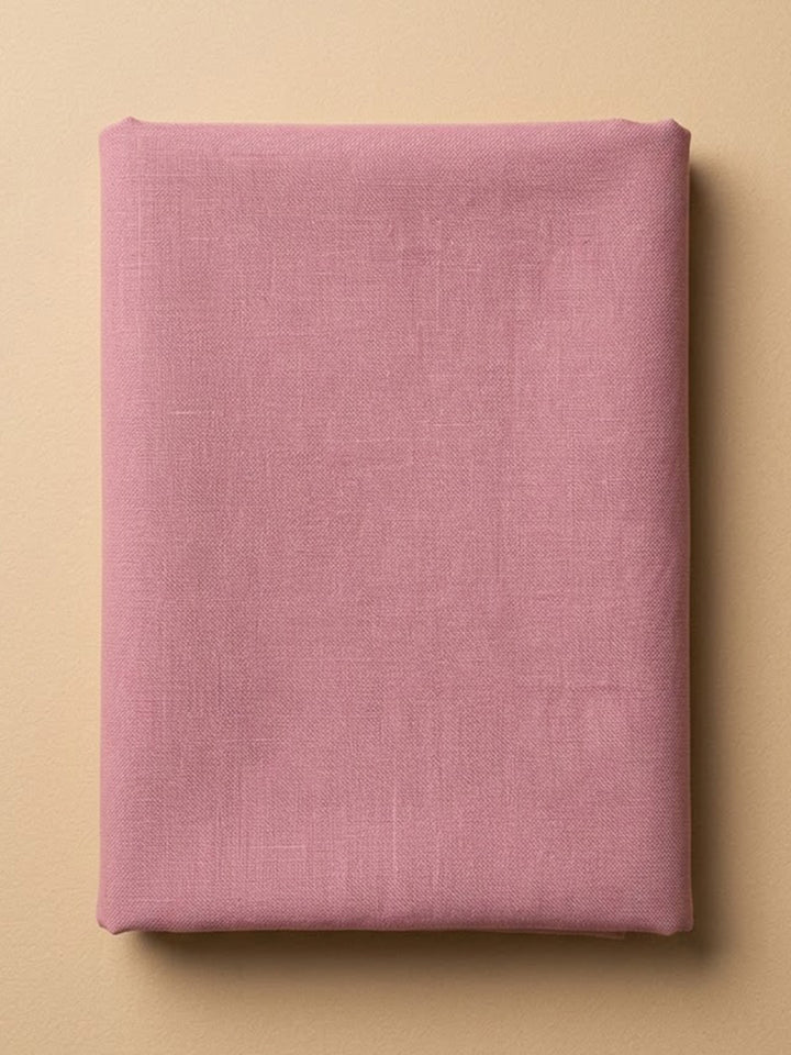 Onion Pink Organza Printed Unstitched Dress Material