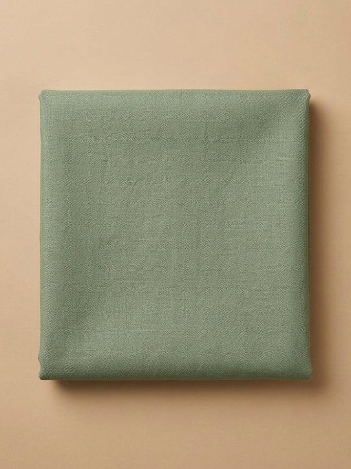 Aqua Green Organza Embroidered Unstitched Dress Material