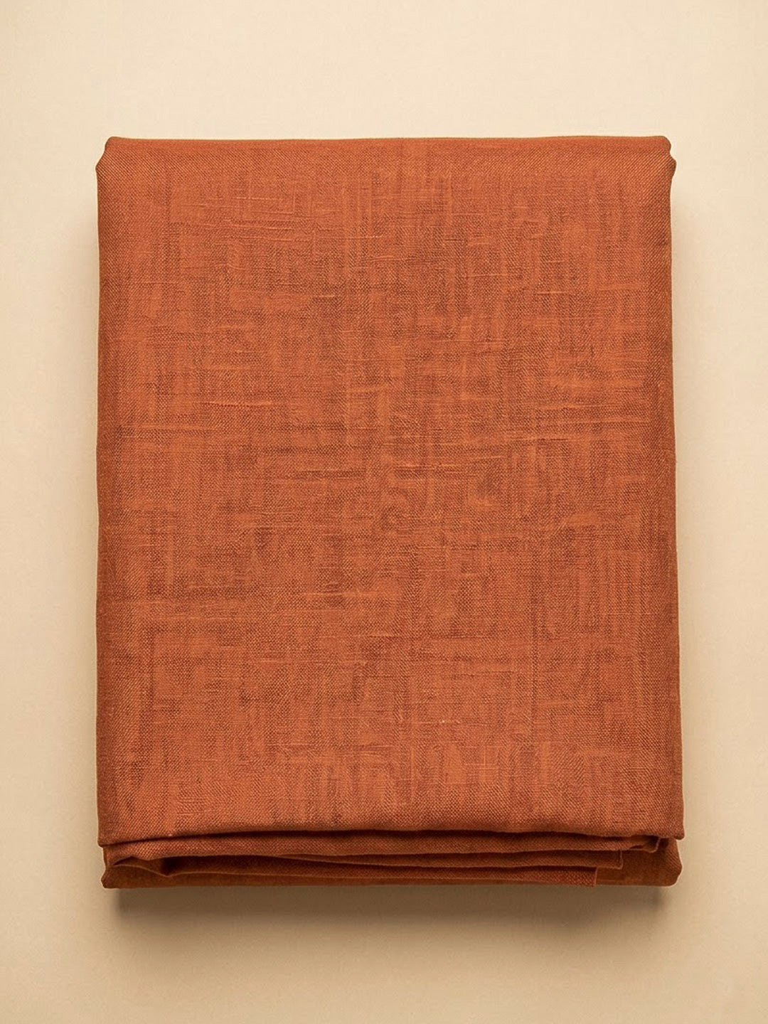 Rust Tissue Printed Unstitched Dress Material