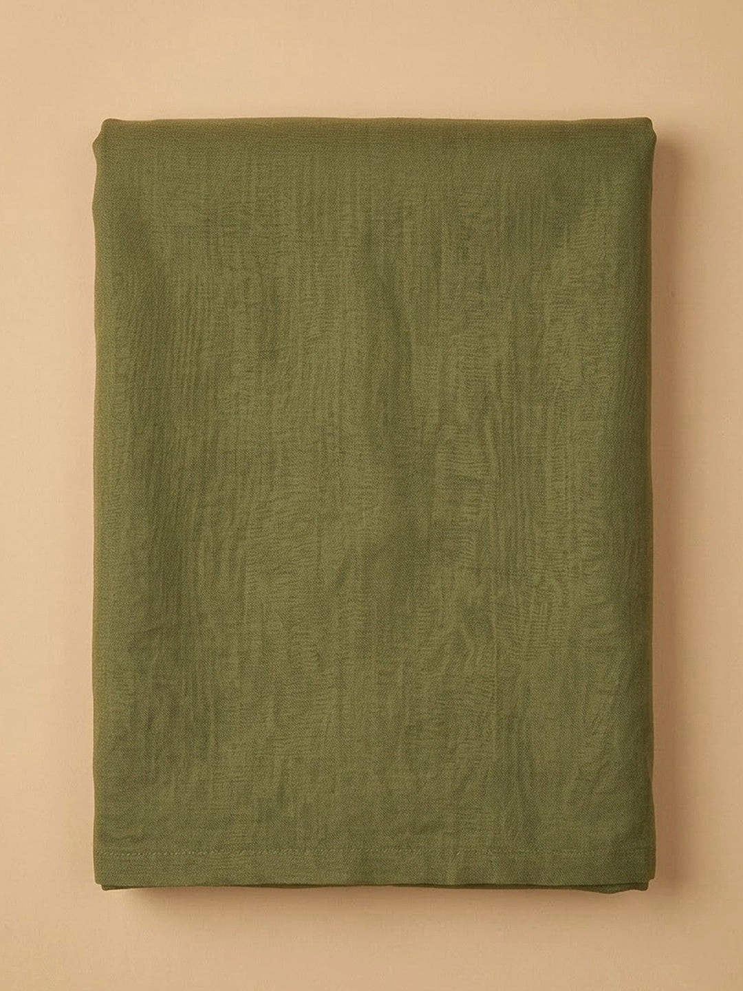 Pista Green Organza Embroidered Unstitched Dress Material