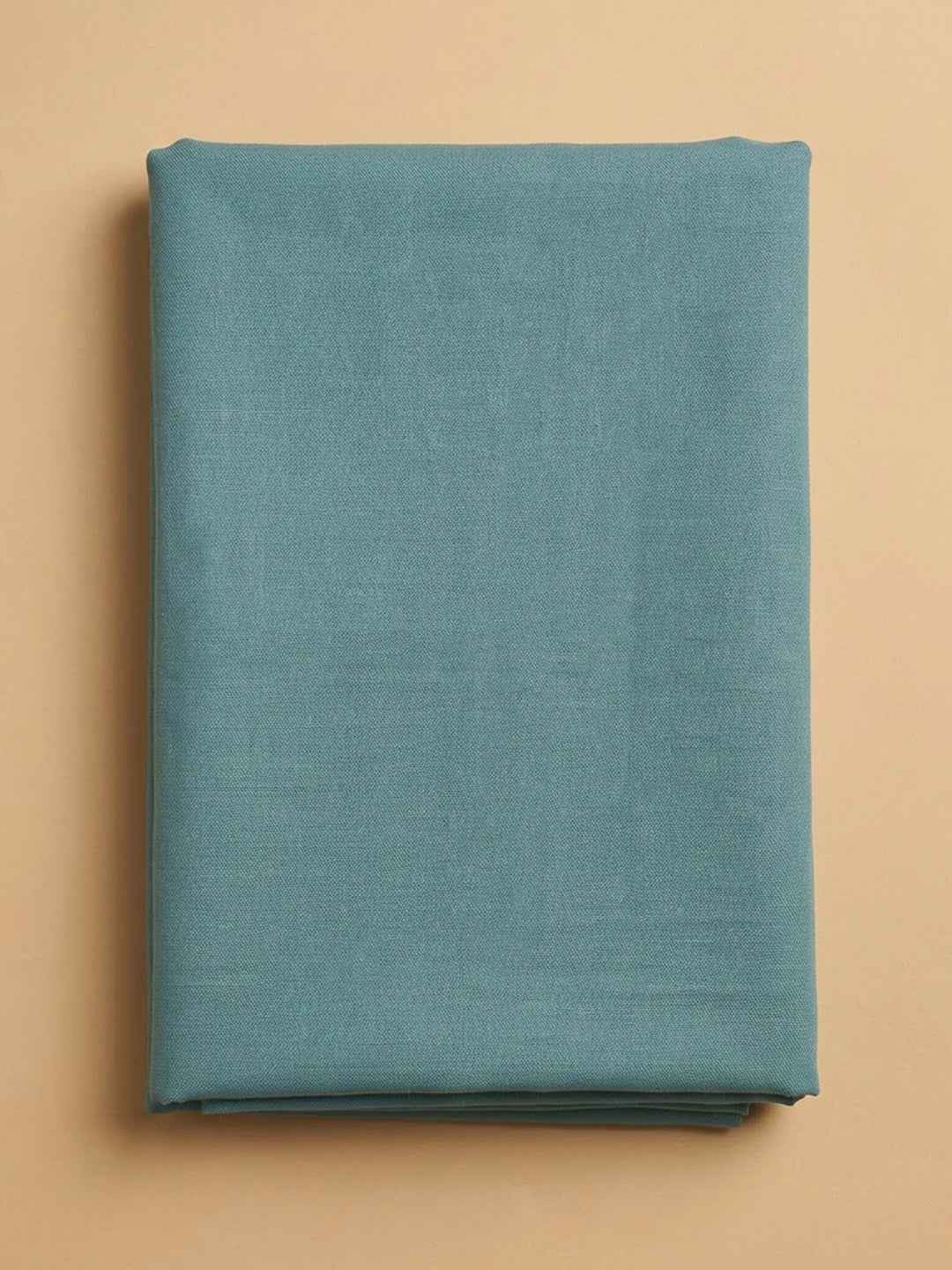 Sky Blue Chanderi Embroidered Unstitched Dress Material