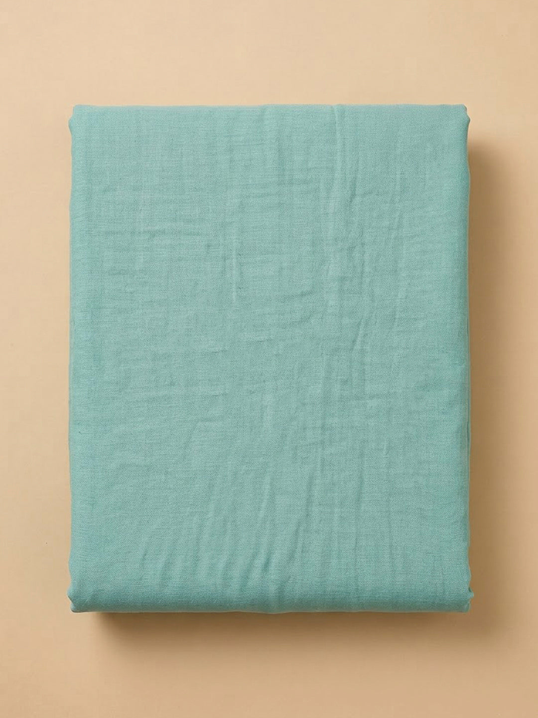 Sea Green Chanderi Embroidered Unstitched Dress Material