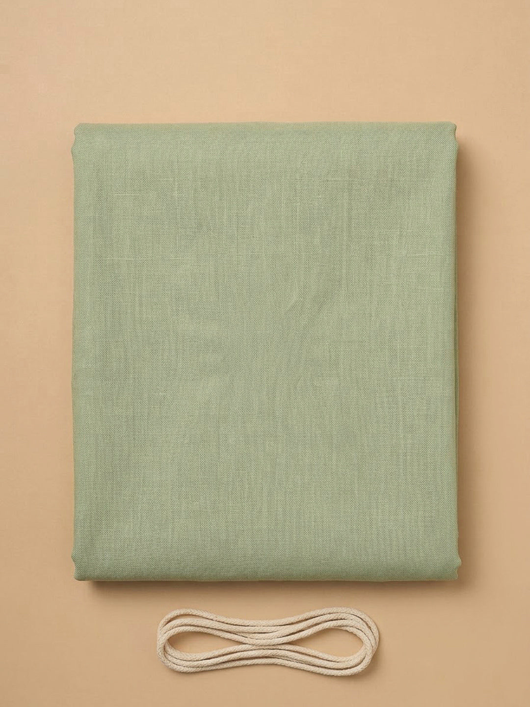 Pista Green Chanderi Embroidered Unstitched Dress Material