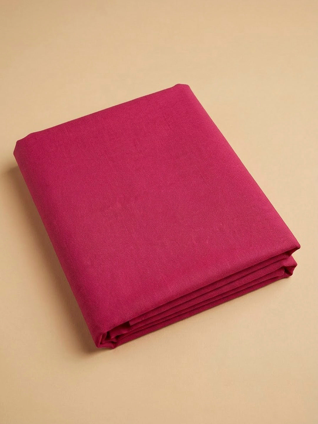 Onion Pink Cotton Blend Embroidered Unstitched Dress Material