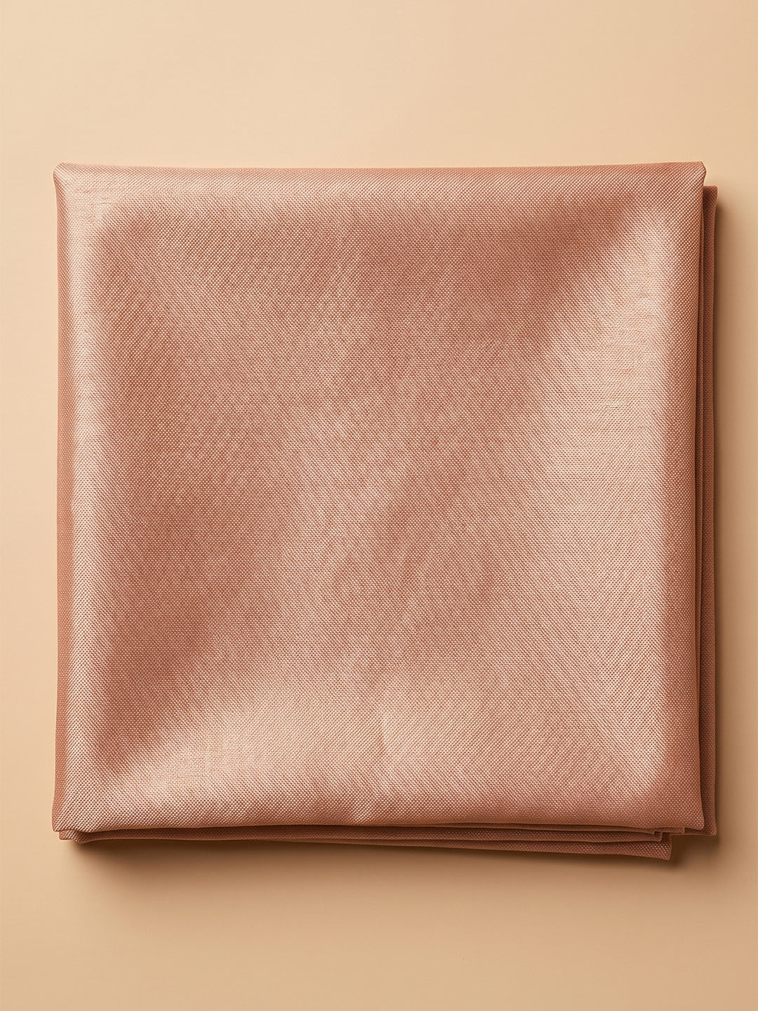 Peach Tissue Embroidered Unstitched Dress Material