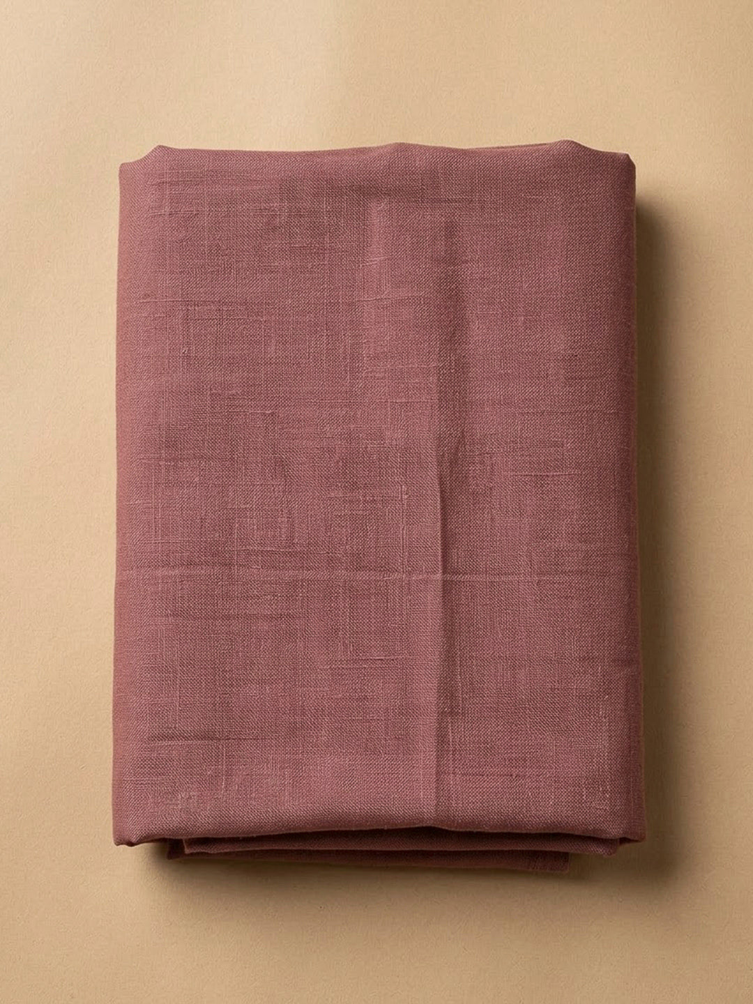 Dusty Pink Chanderi Printed Unstitched Dress Material