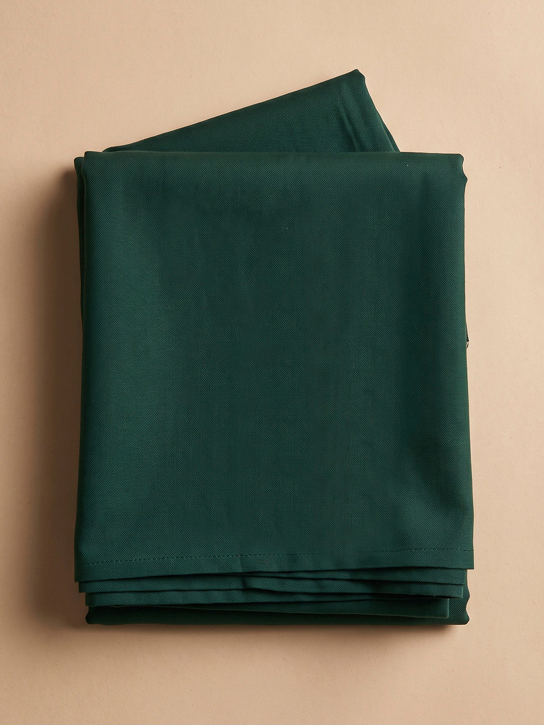 Green Chanderi Embroidered Unstitched Dress Material