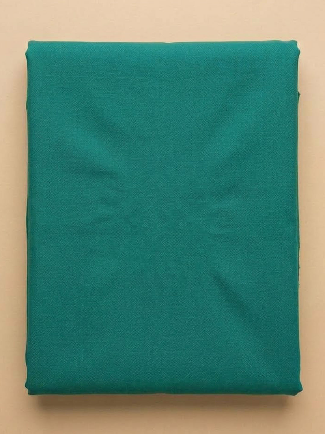 Rama Green Linen Blend Printed Unstitched Dress Material
