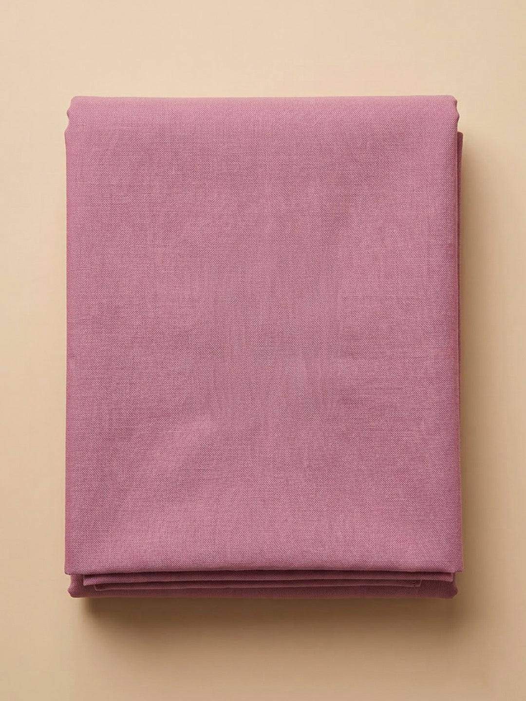 Onion Pink Linen Blend Printed Unstitched Dress Material