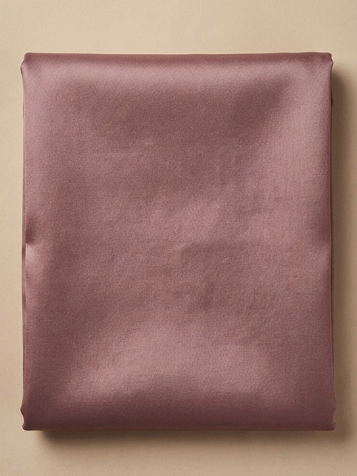 Purple Organza Embroidered Unstitched Dress Material