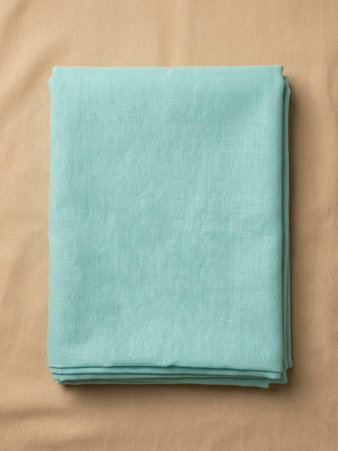 Sea Green Chanderi Embroidered Unstitched Dress Material