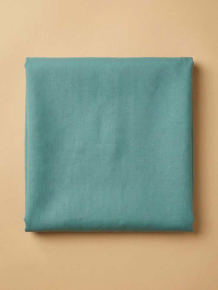 Rama Green Organza Embroidered Unstitched Dress Material