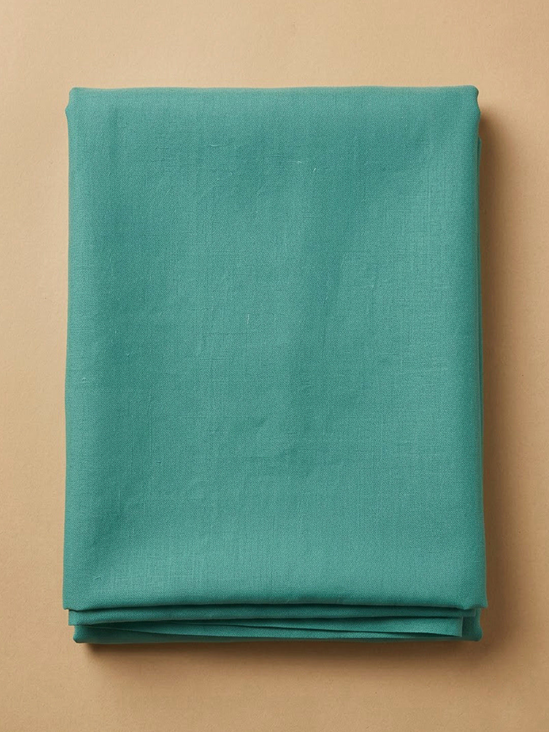 Sky Blue Chanderi Embroidered Unstitched Dress Material