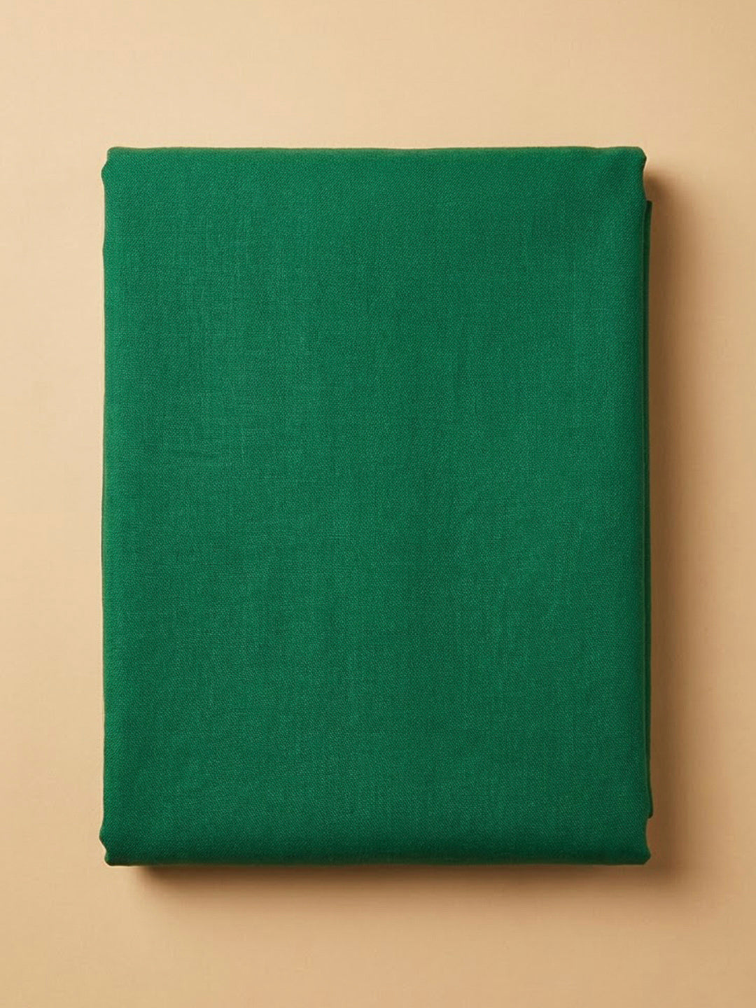 Green Chanderi Printed Unstitched Dress Material