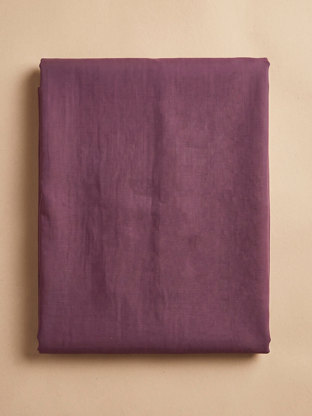 Purple Chanderi Printed Unstitched Dress Material