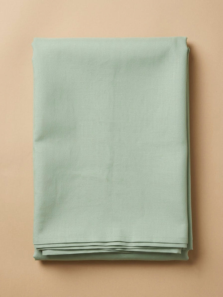 Rama Green Organza Embroidered Unstitched Dress Material