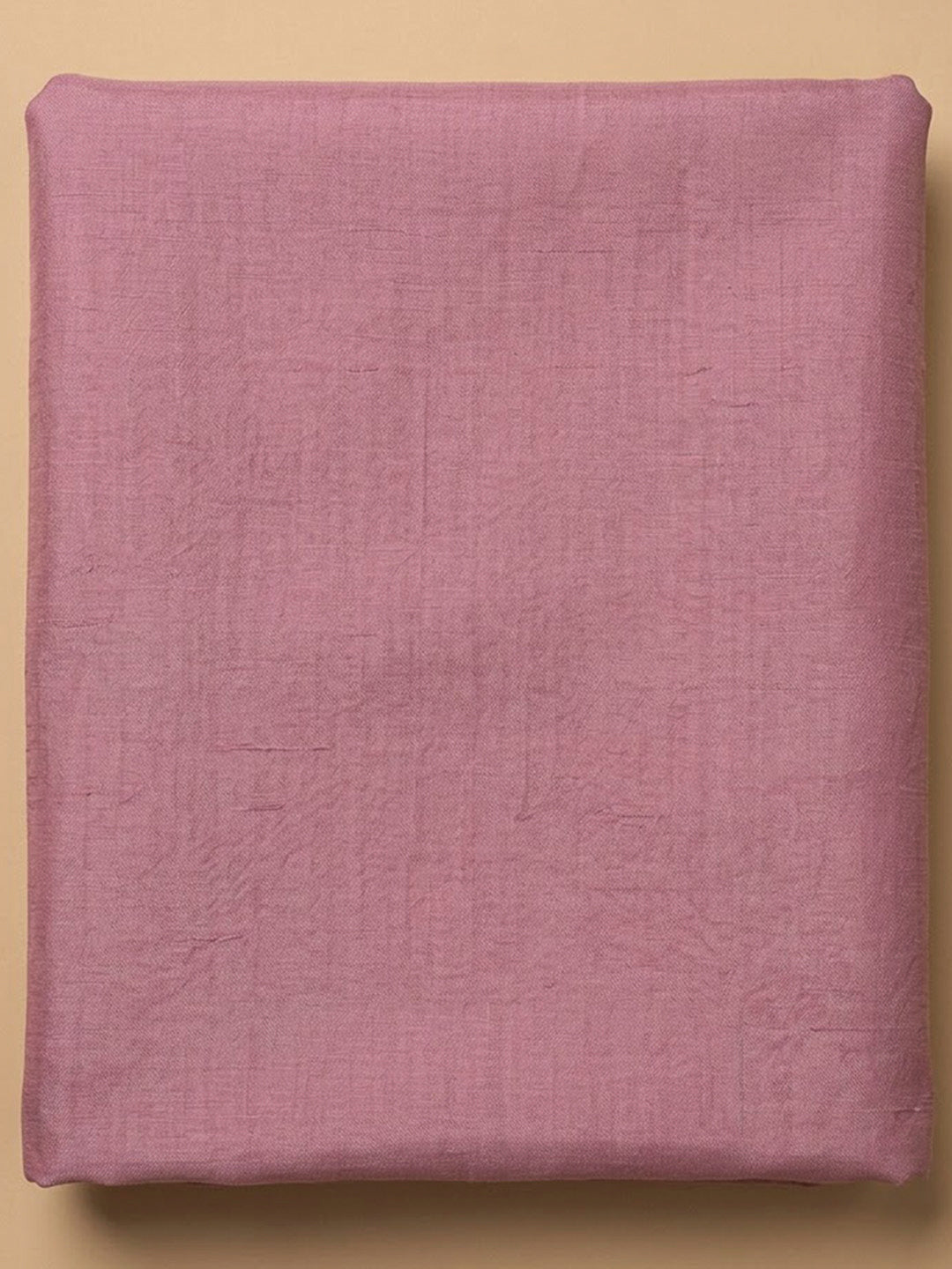 Onion Pink Tussar Printed Unstitched Dress Material