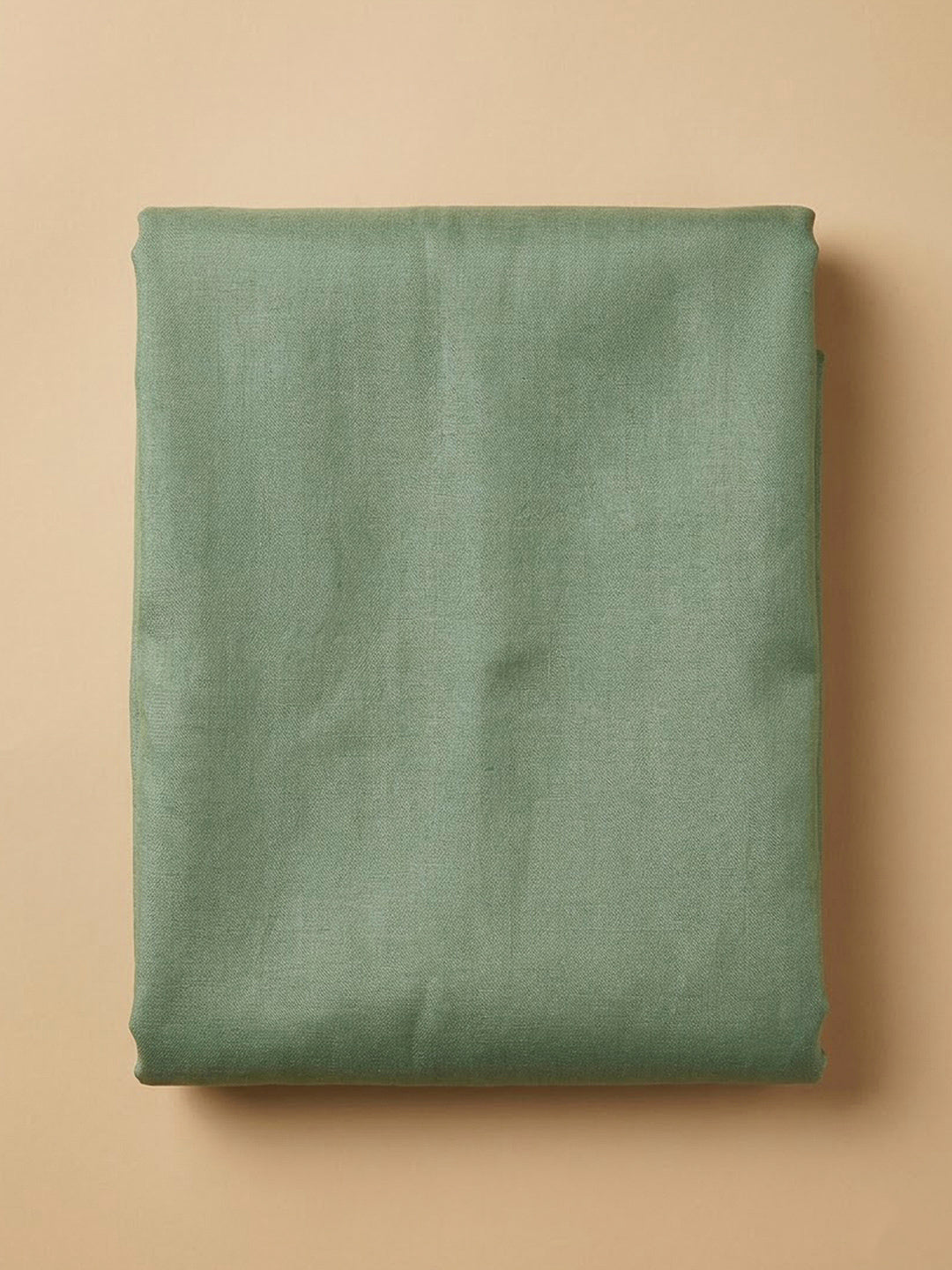 Pista Green Cotton Blend Printed Unstitched Dress Material