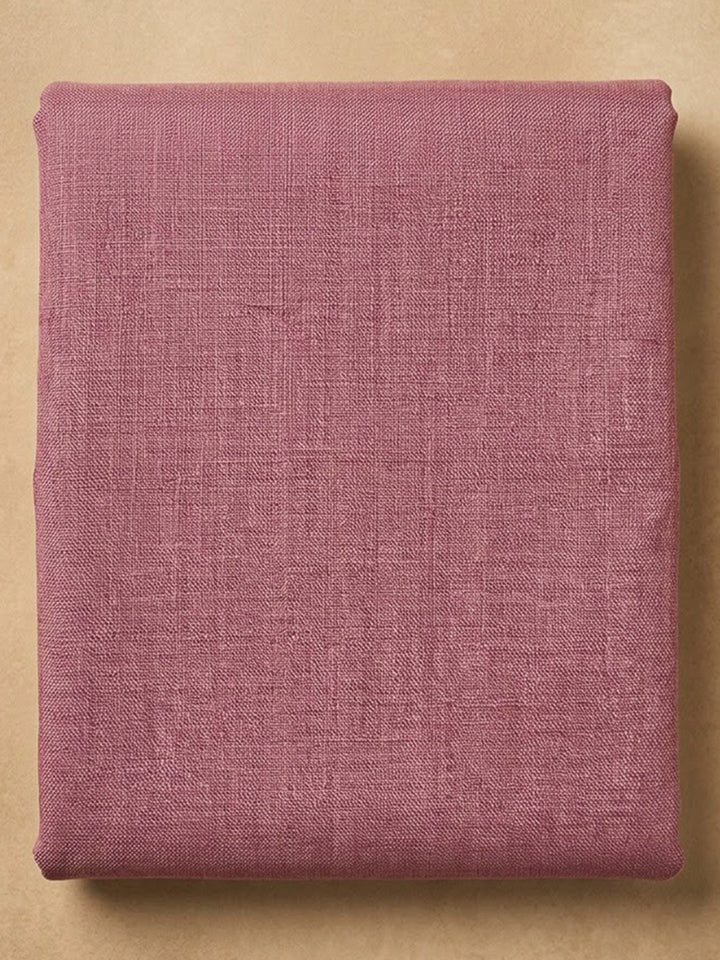 Onion Pink Tussar Printed Unstitched Dress Material