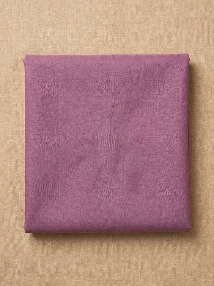 Purple Cotton Blend Embroidered Unstitched Dress Material