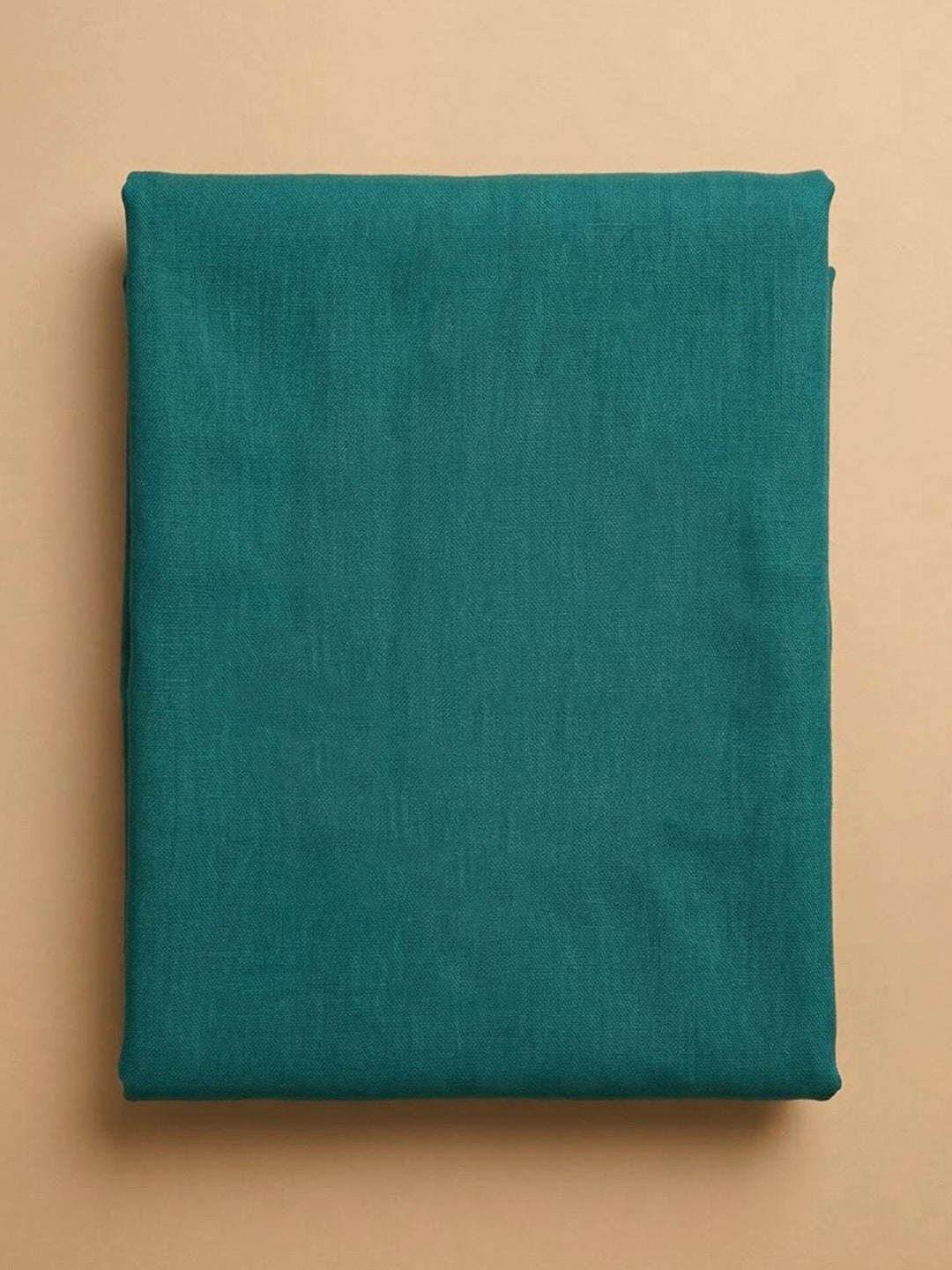 Rama Green Cotton Blend Printed Unstitched Dress Material