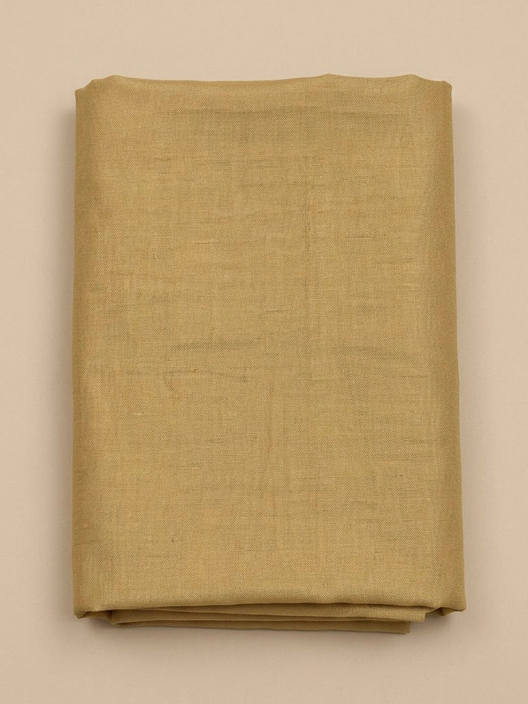 Beige Tissue Embroidered Unstitched Dress Material