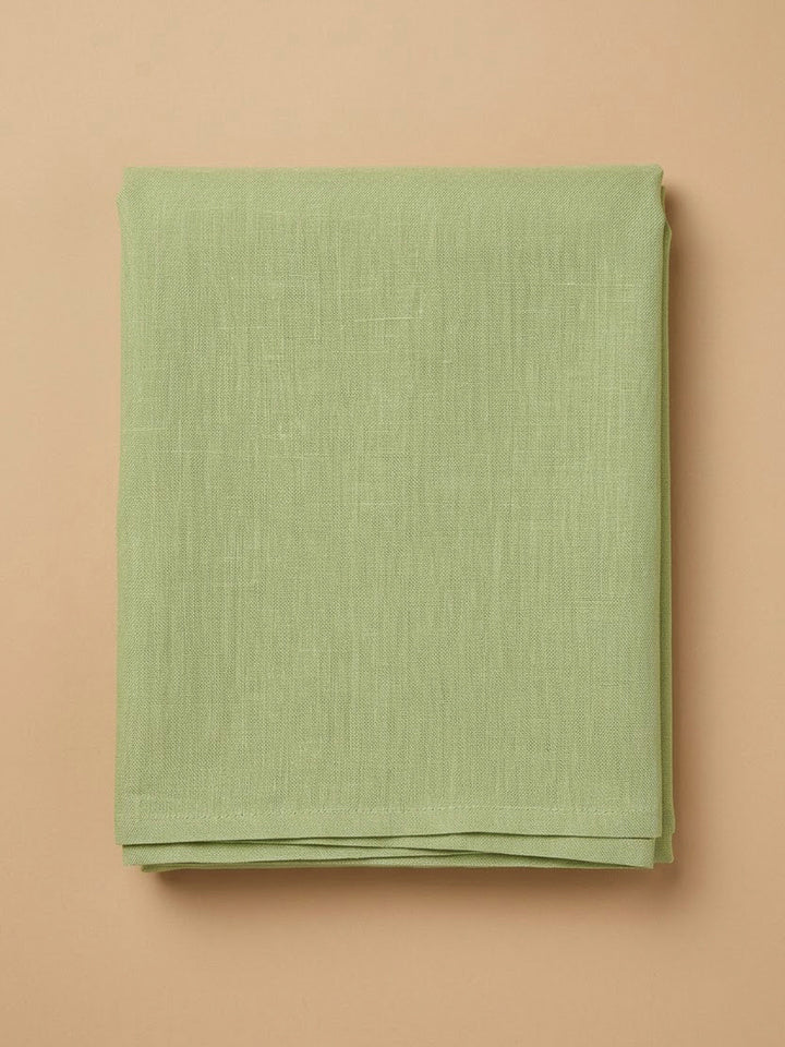 Pista Green Chanderi Embroidered Unstitched Dress Material