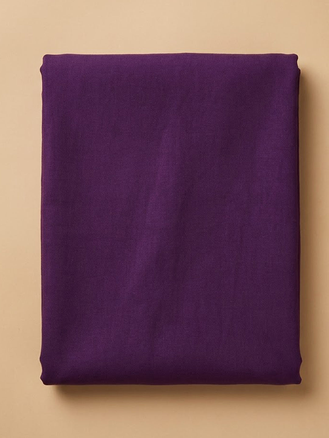 Purple Chanderi Embroidered Unstitched Dress Material