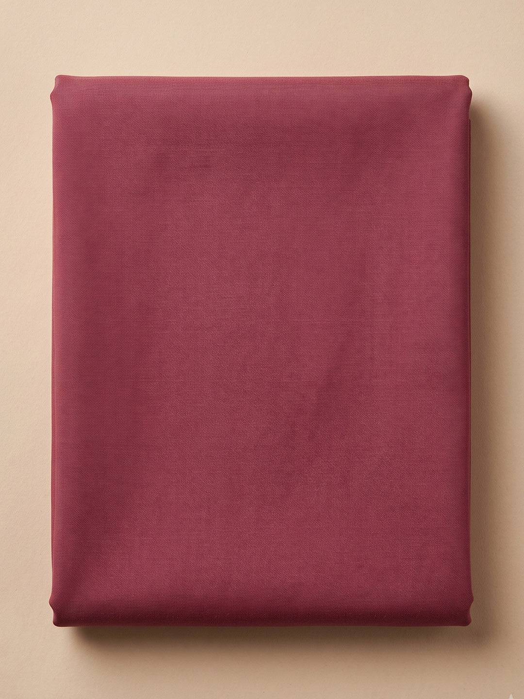 Wine Chanderi Embroidered Unstitched Dress Material