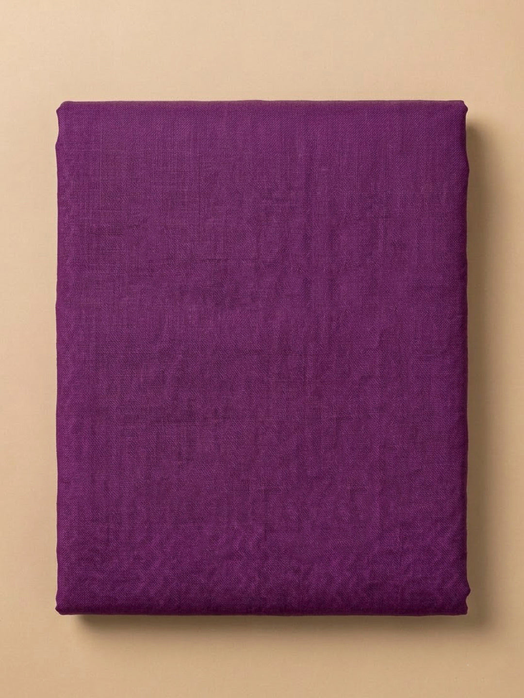 Purple Crepe Printed Unstitched Dress Material