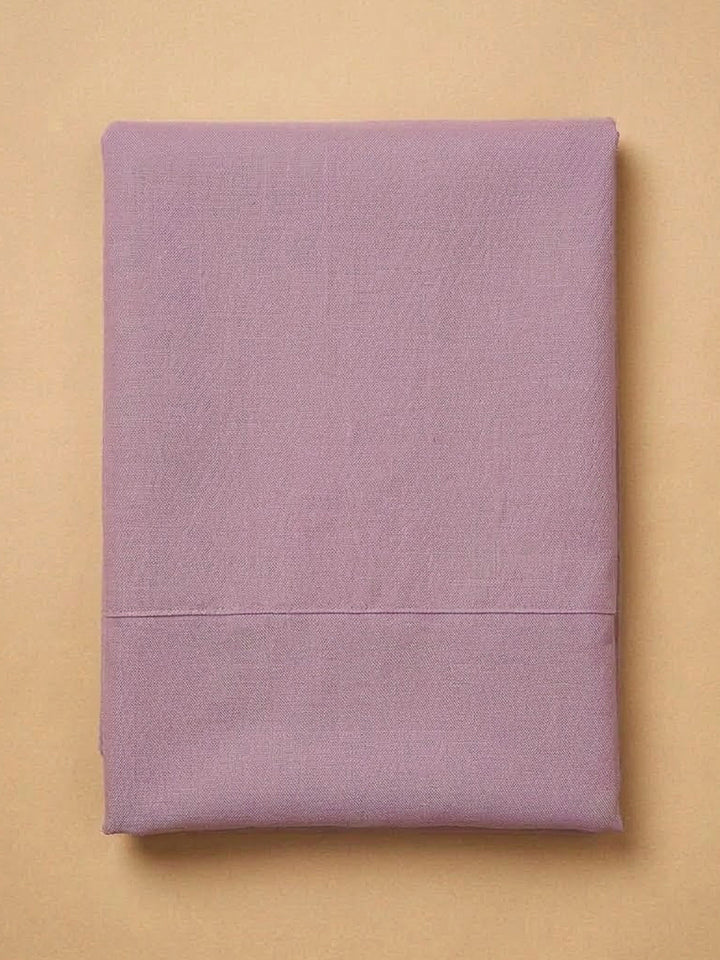Onion Pink Cotton Blend Embroidered Unstitched Dress Material