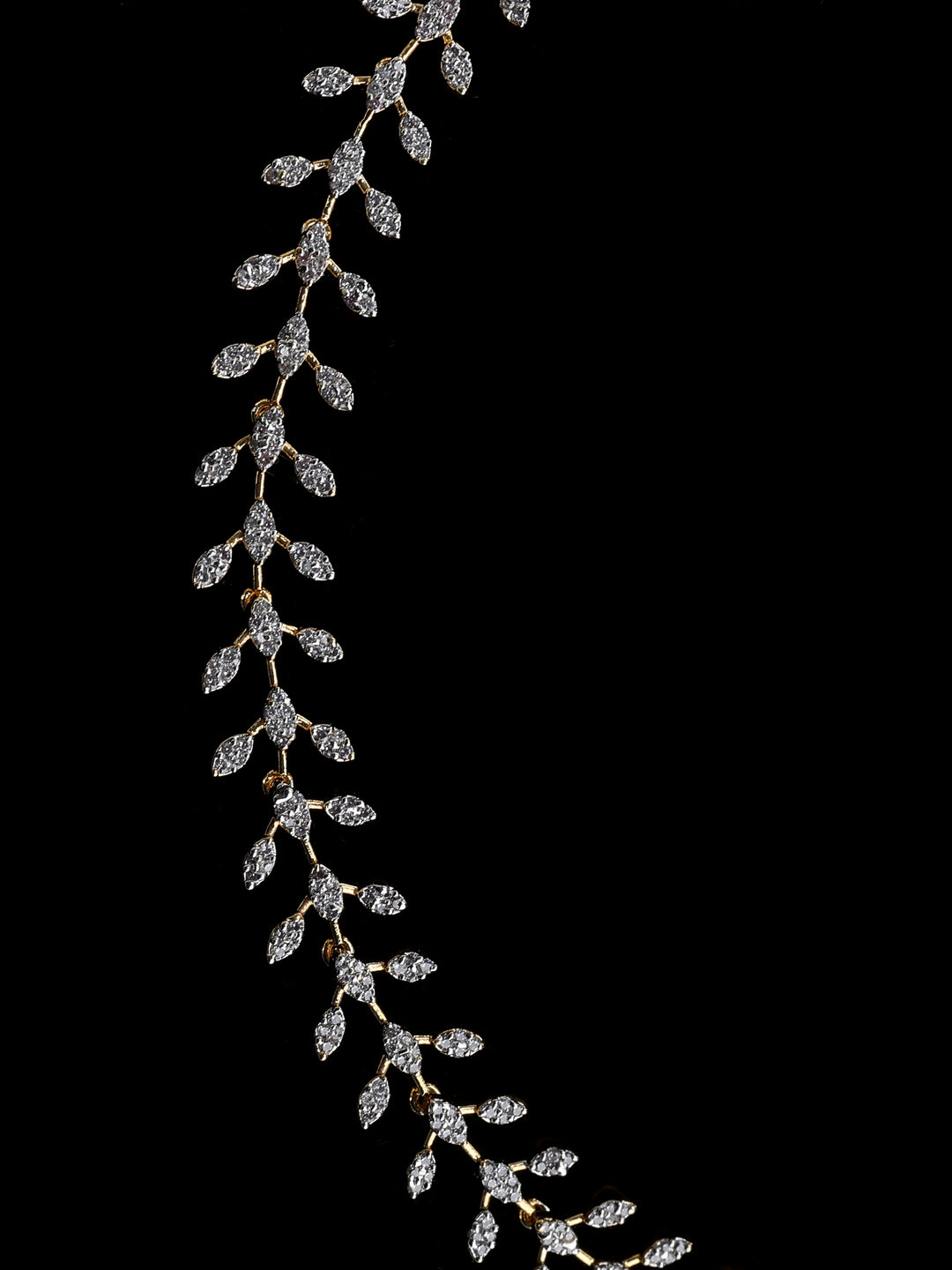 Gold-White Imitation Jewelry-Set