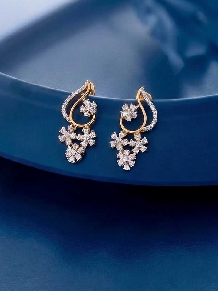 Gold-White Imitation Jewelry-Set