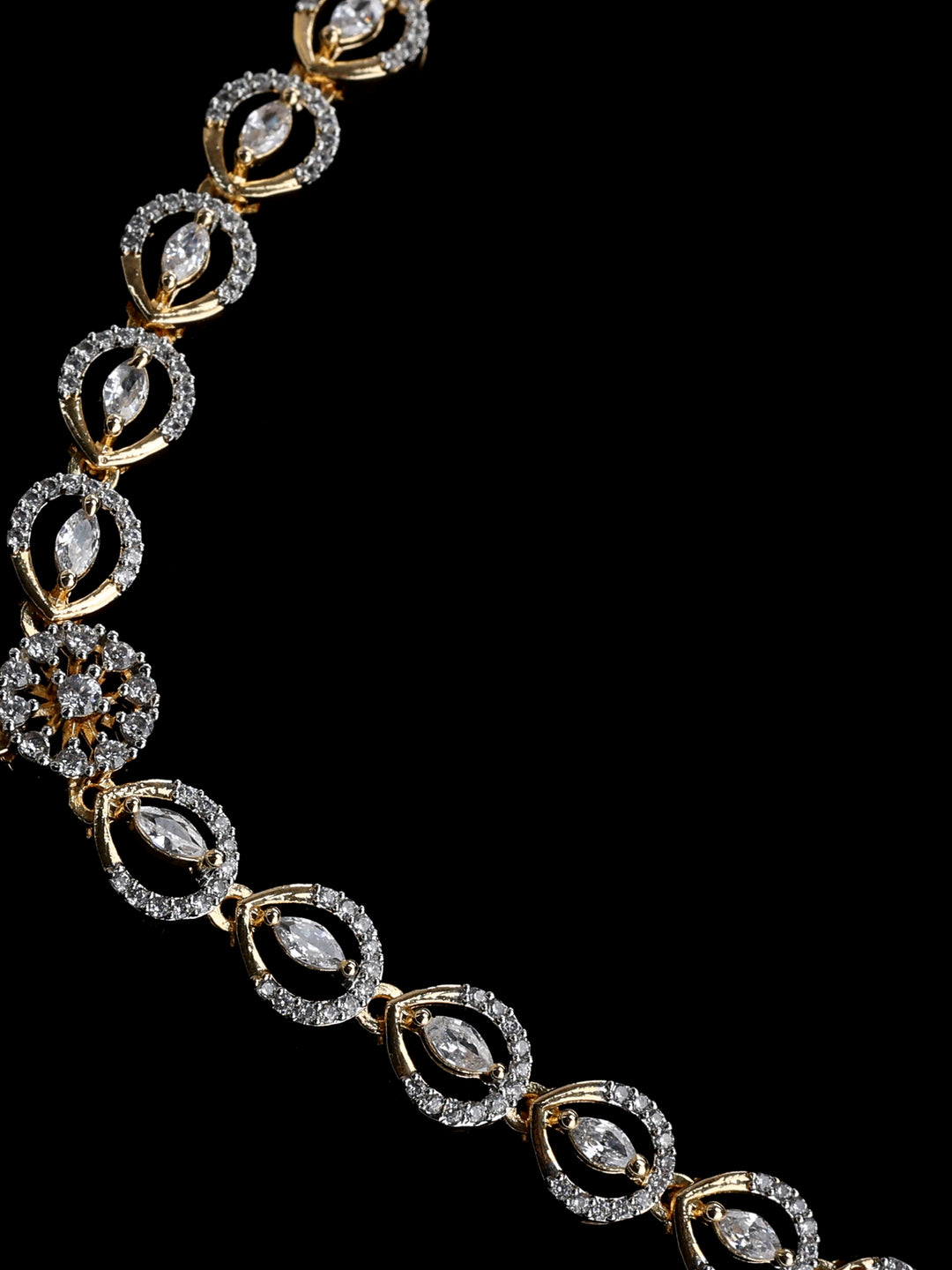 Gold-Ruby Imitation Jewelry-Set