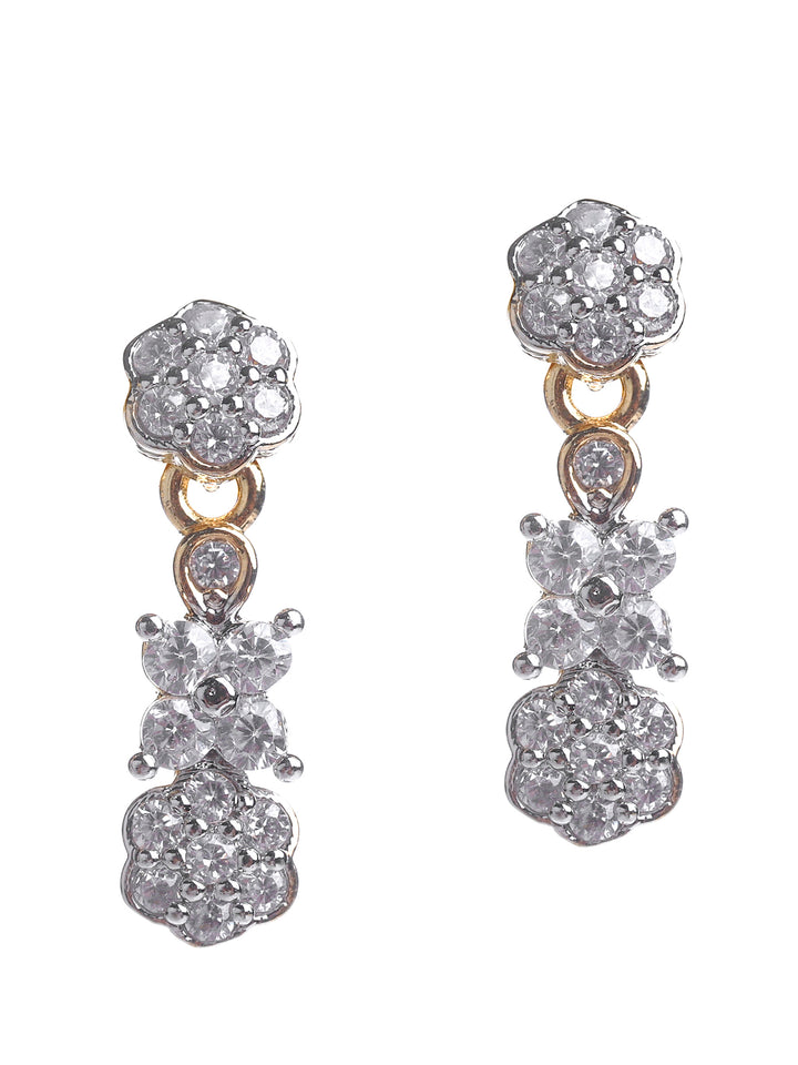 Gold-White Imitation Jewelry-Set