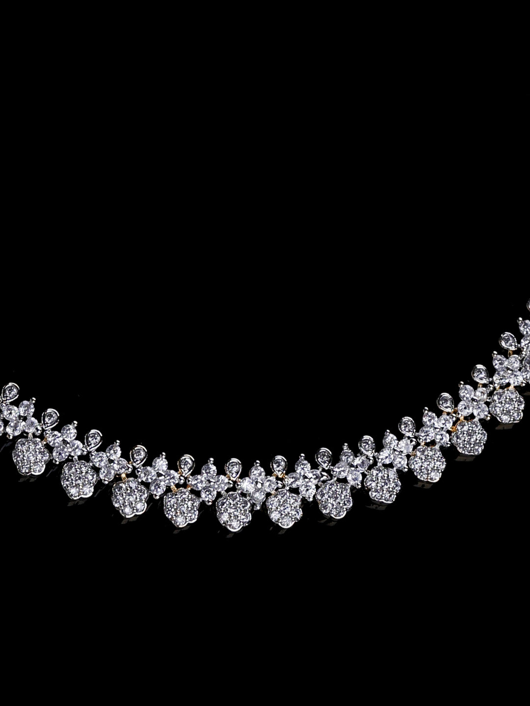 Gold-White Imitation Jewelry-Set