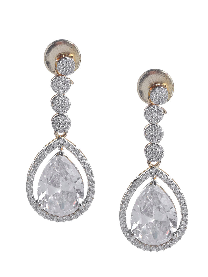 Gold-White Imitation Jewelry-Set