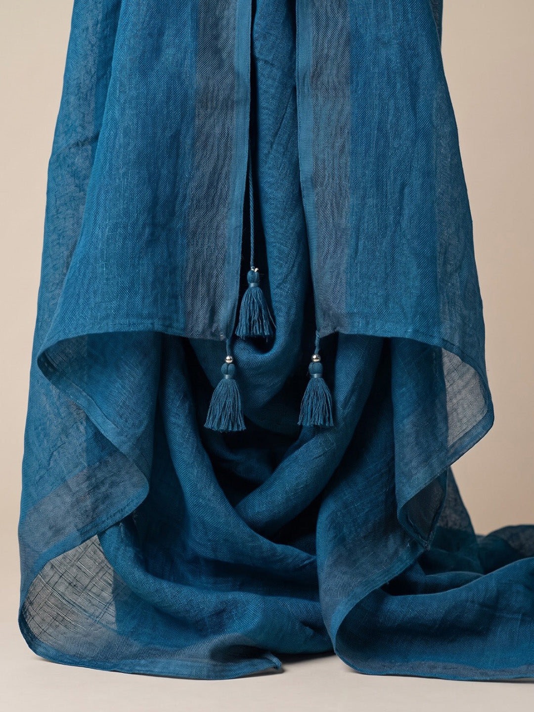 Blue Printed Cotton Blend Kurta With Pant &amp; Dupatta
