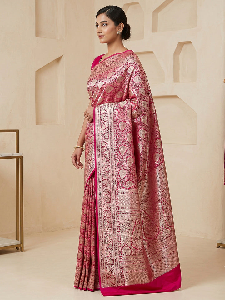 Rani Art Silk Woven Saree