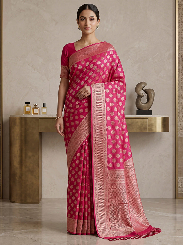 Rani Art Silk Woven Saree