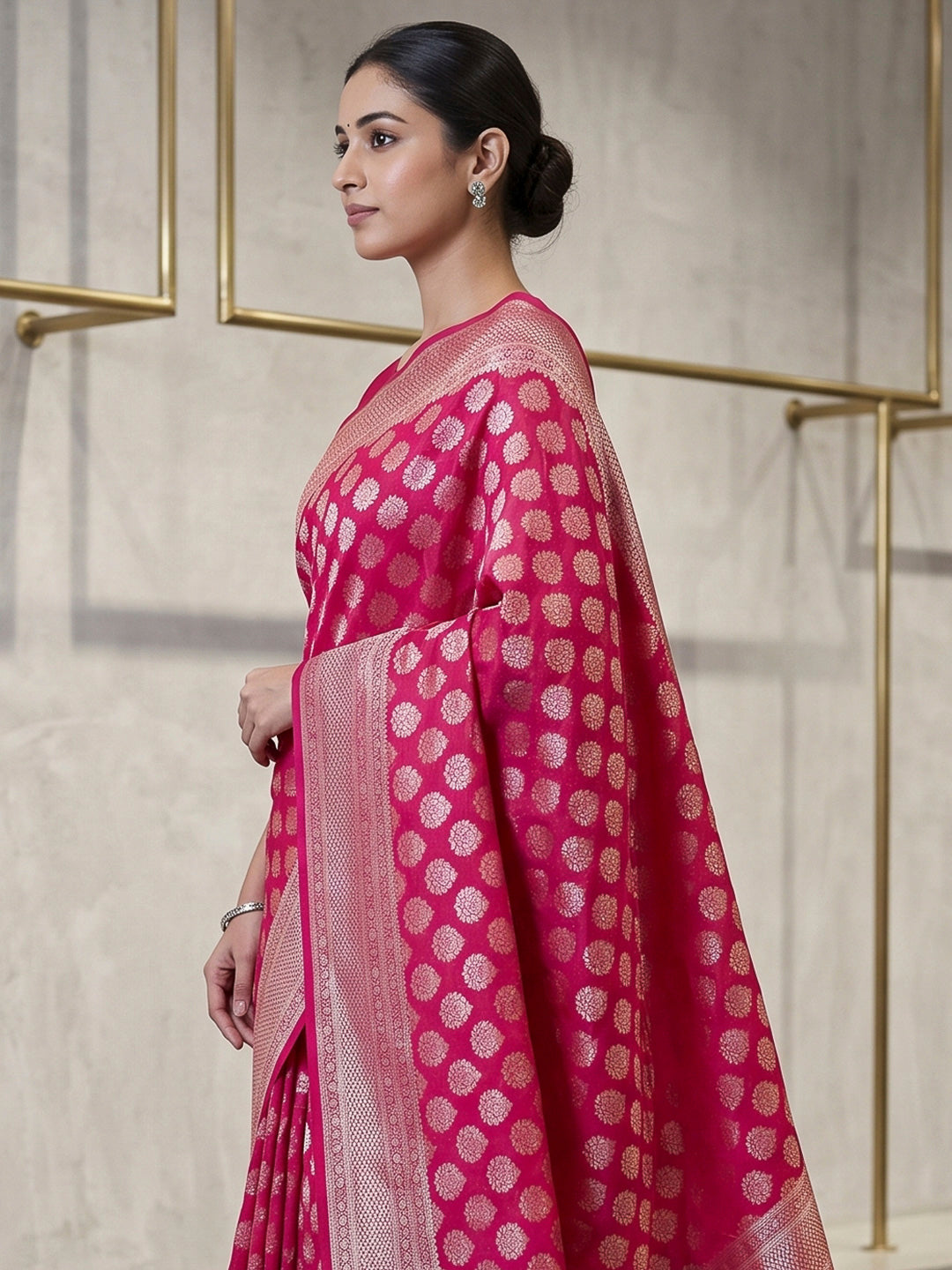 Rani Art Silk Woven Saree