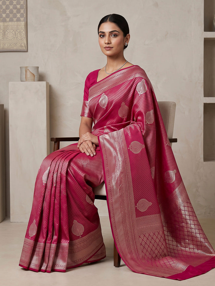 Rani Art Silk Woven Saree