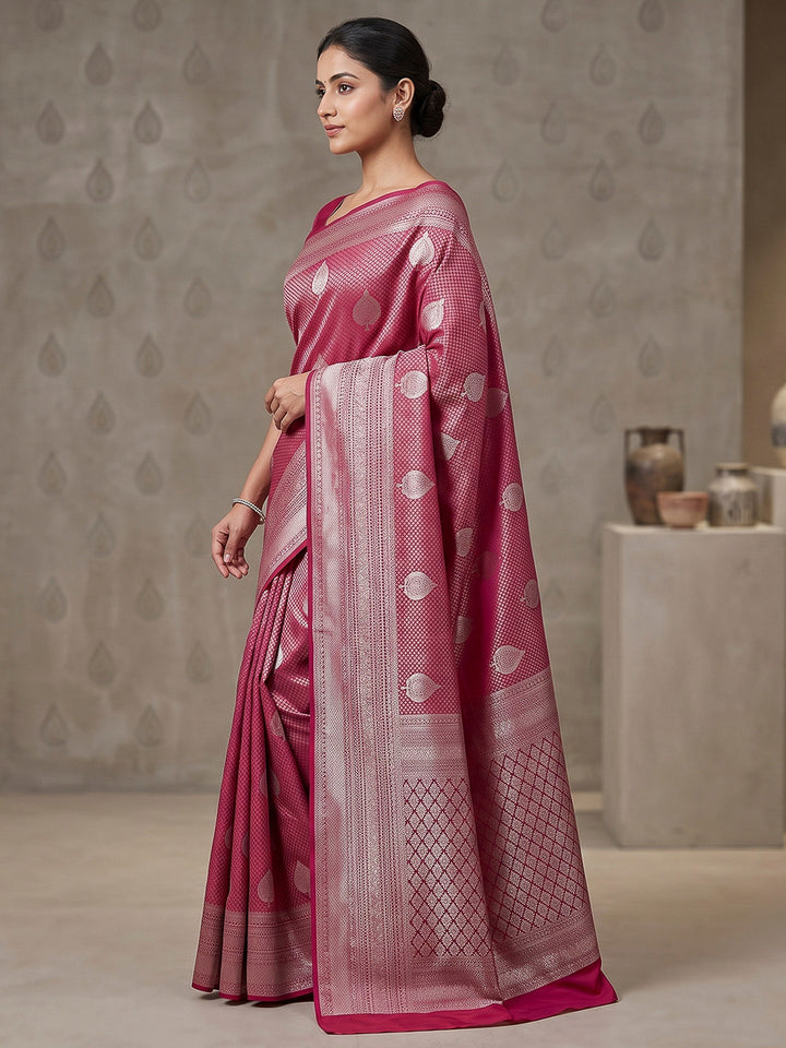 Rani Art Silk Woven Saree