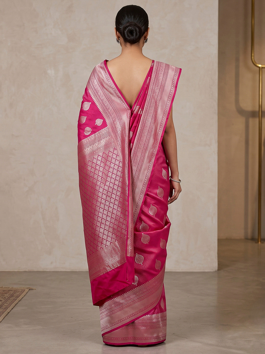 Rani Art Silk Woven Saree