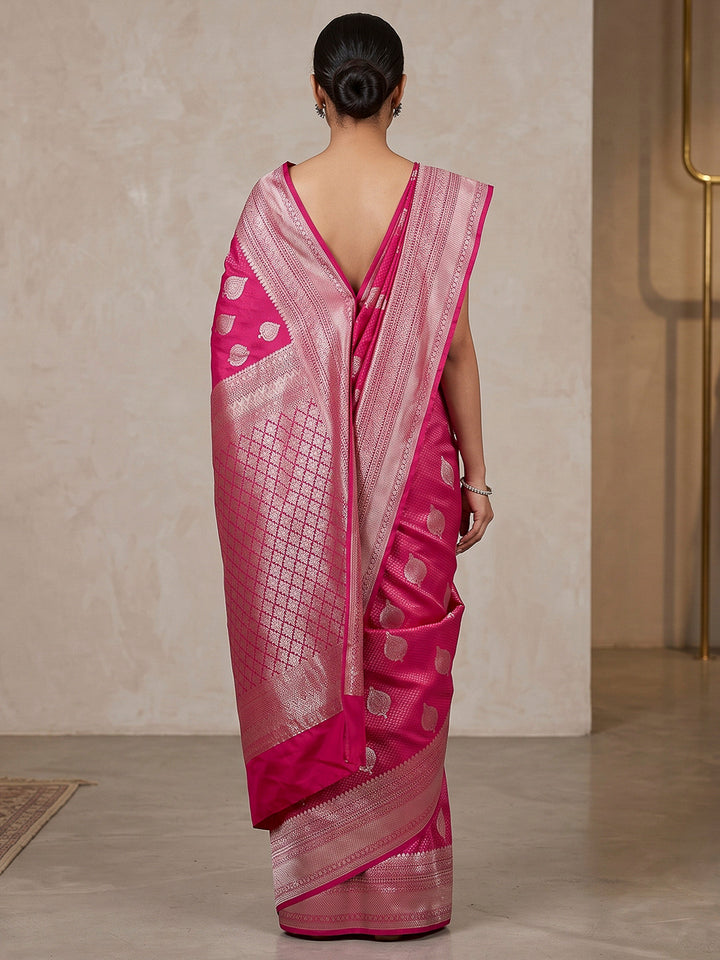 Rani Art Silk Woven Saree